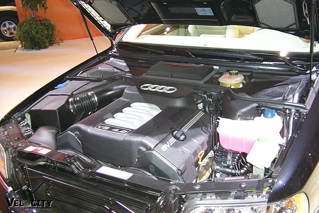 2000 Audi A8 engine 2000 Chicago Auto Show by Shahed Hussain