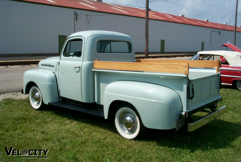 1951 Ford F1 truck 2000 Illinois Railway Museum Vintage Transportation Day