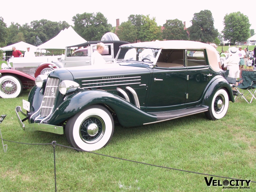 1936 Auburn Supercharged Phaeton