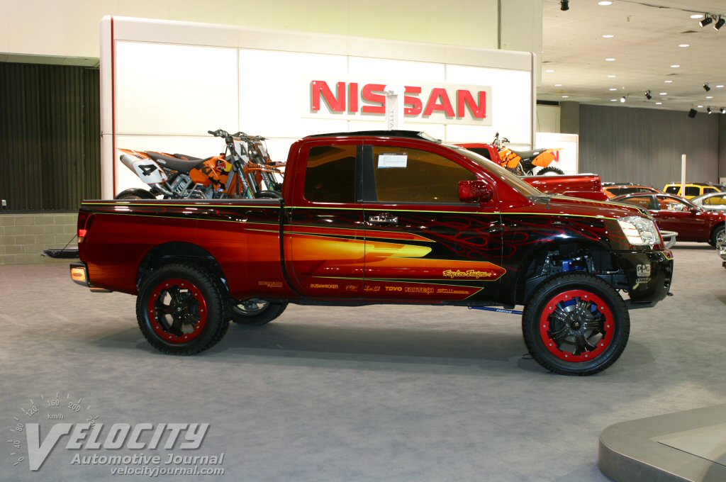 Nissan titan king cab at sema show #9