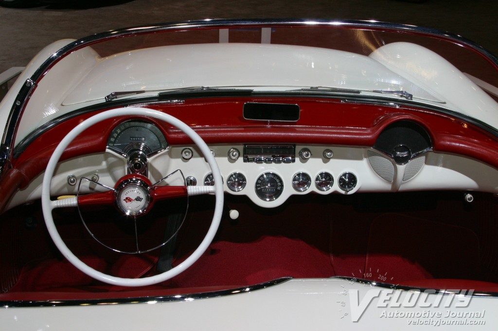 1953 Chevrolet Corvette interior 2003 New York International Auto Show