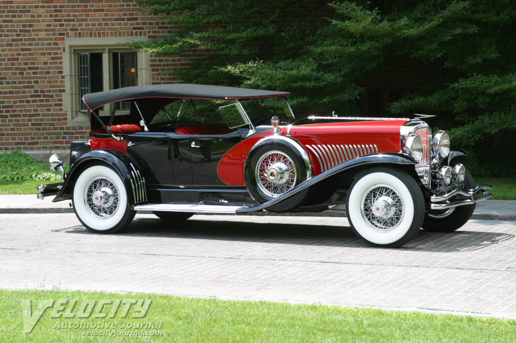 1929 Duesenberg Model J Dual Cowl Phaeton