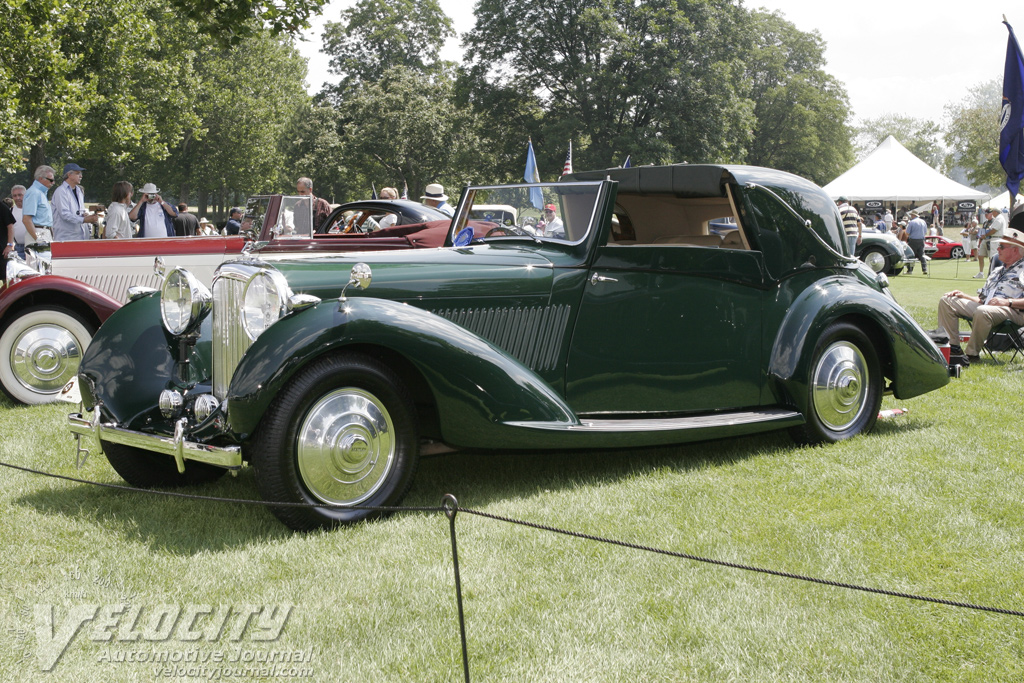 1937 Bentley 4 1/4 Liter Sedanca coupe
