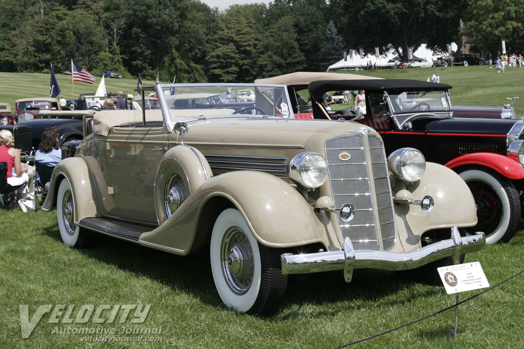 1934 Buick Convertible Coupe