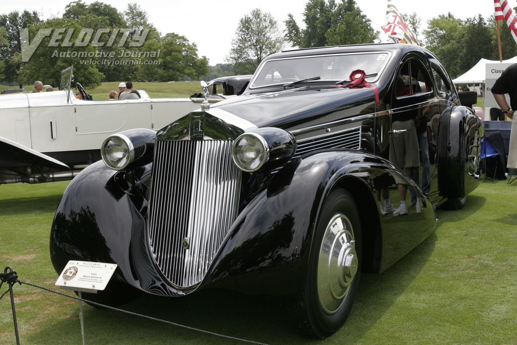 1925 Rolls-Royce P1 Jonckheere Aerodynamic Coupe