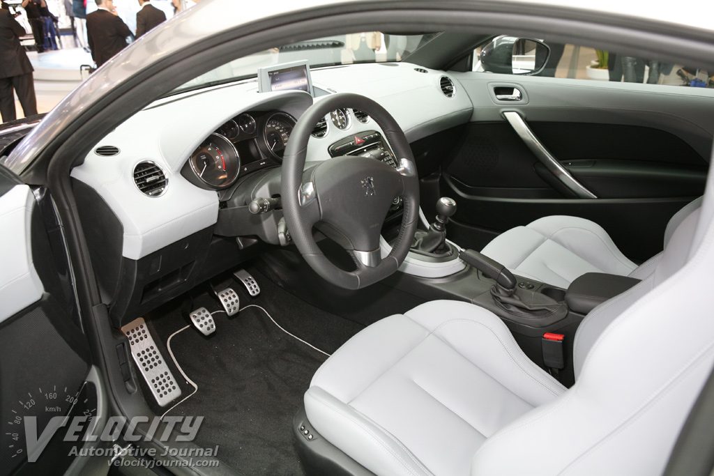 2010 Peugeot RCZ Interior 2009 Frankfurt International Auto Show