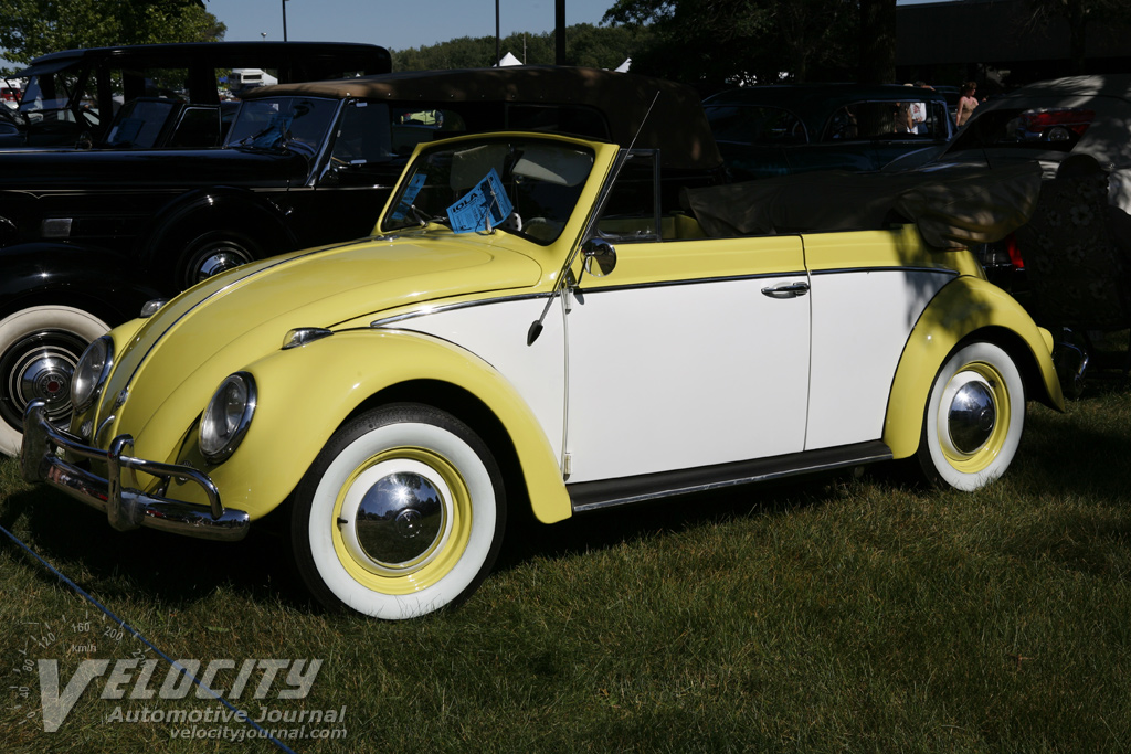 1958 Volkswagen Beetle convertible 2009 Iola Old Car Show