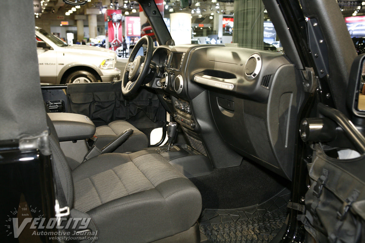 Interior black ops jeep #2