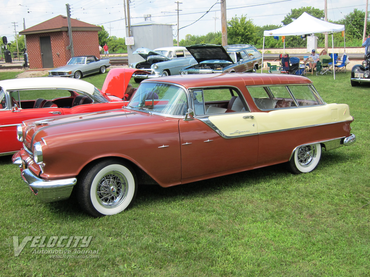 1955 Pontiac Star Chief Custom Safari 2d wagon