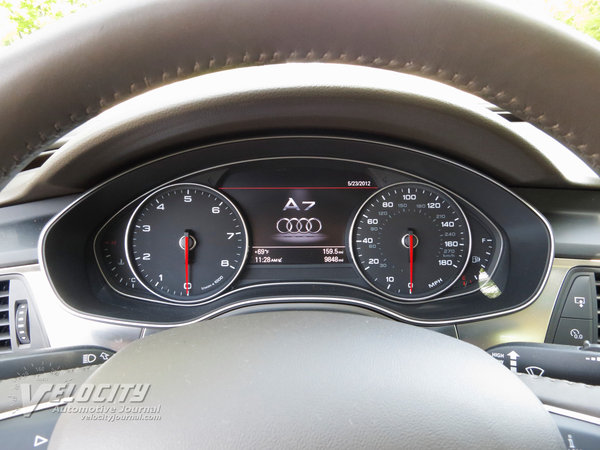 2012 Audi A7 Instrumentation