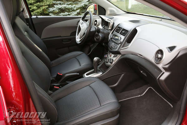 2012 Chevrolet Sonic LTZ 5d Interior
