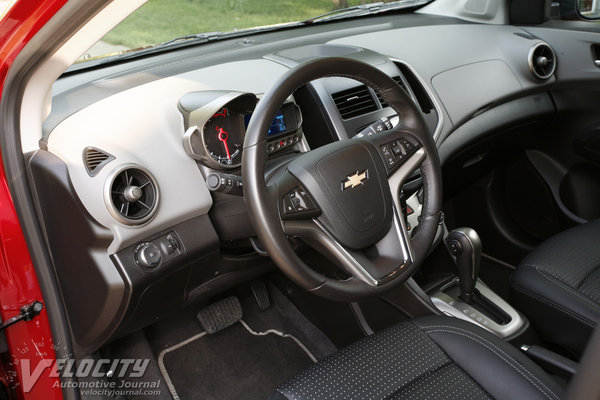 2012 Chevrolet Sonic LTZ 5d Interior
