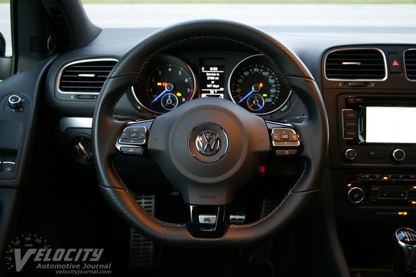 2012 Volkswagen Golf R 3d Instrumentation