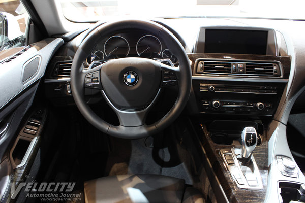 2013 BMW 6-Series Gran Coupe Instrumentation