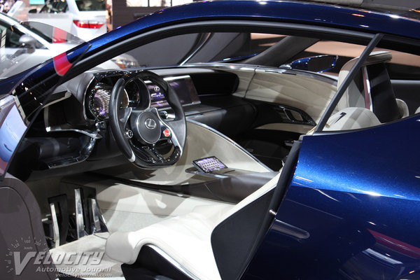 2012 Lexus LF-LC Blue Interior