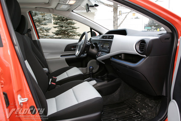 2013 Toyota Prius c Interior
