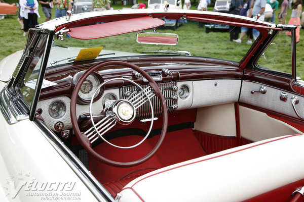 1953 Buick Roadmaster Skylark convertible coupe Interior