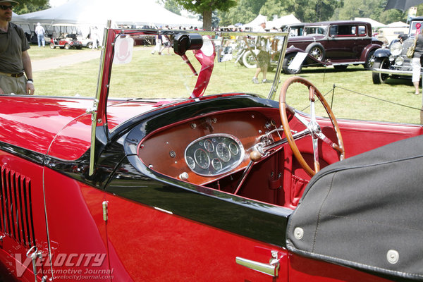 1930 Bugatti Type 50 Drop Head Interior