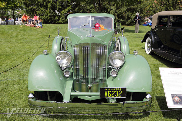 1934 Packard 1108 Stationary Coupe by Dietrich