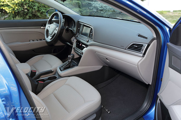 2017 Hyundai Elantra Limited sedan Interior