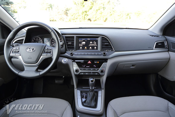 2017 Hyundai Elantra Limited sedan Interior