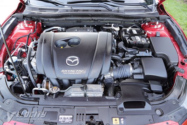 2018 Mazda Mazda3 Grand Touring 5d Engine
