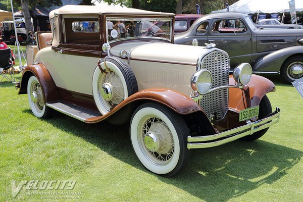 1931 Chrysler CJ Convertible Coupe by Briggs