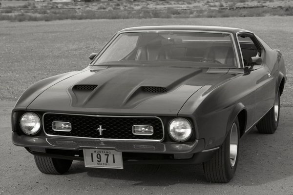 1971 Ford Mustang Mach 1 fastback