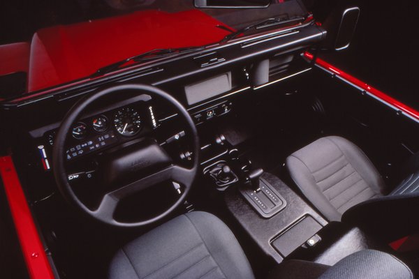 1997 Land Rover Defender 90 Interior