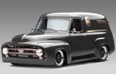 2003 Ford 1953 FR100 Panel Truck performance project SEMA car