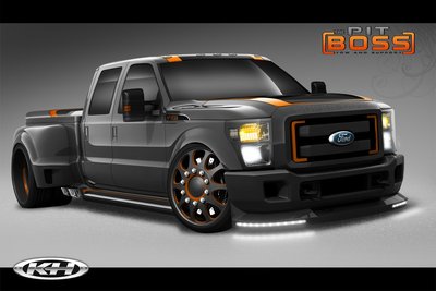 2010 Ford F-350 Super Duty by Cars by Kris and Airhead Kustoms