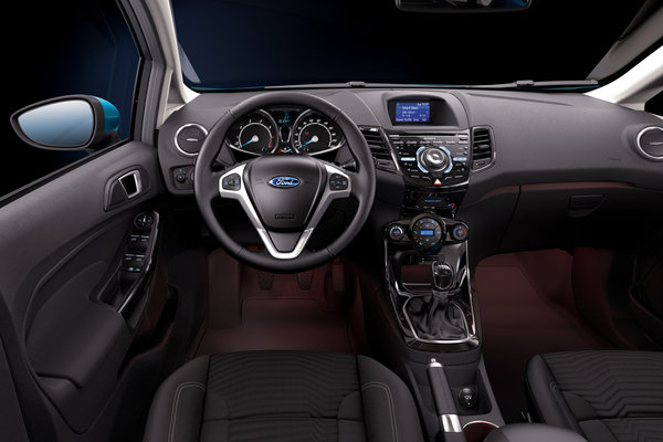 2013 Ford Fiesta 5d Interior
