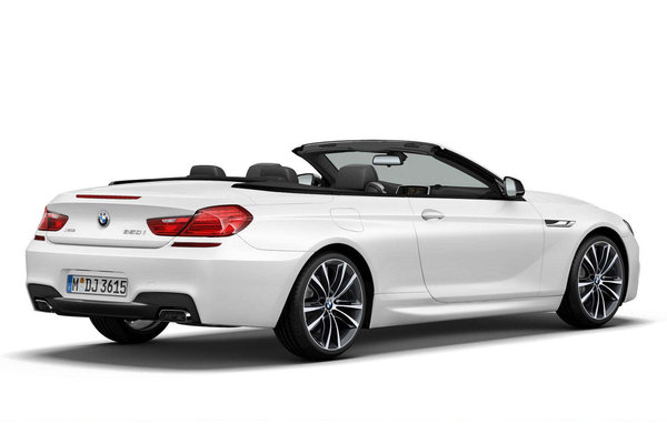 2014 BMW 6-Series Convertible Frozen White Edition