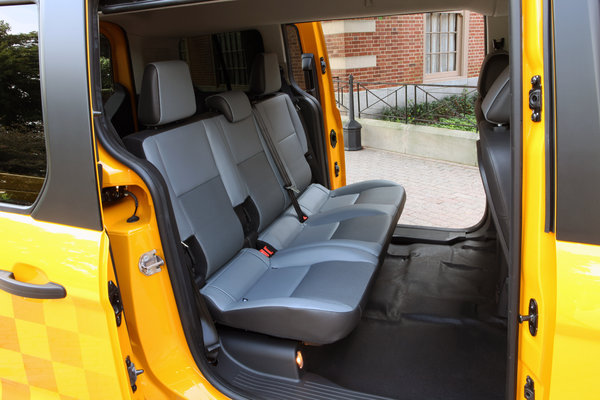 2014 Ford Transit Connect Taxi Interior