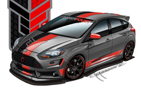 2012 Ford Focus ST by Tanner Foust Racing