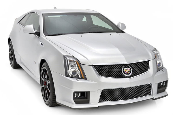 2013 Cadillac CTS-V Coupe Silver Frost Edition