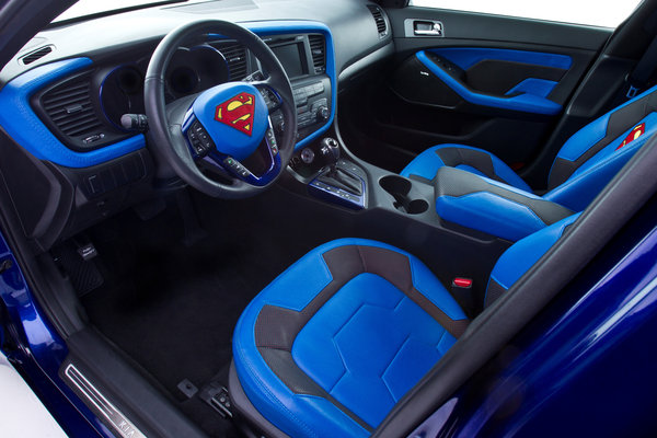 2013 Kia Superman Optima Hybrid Interior