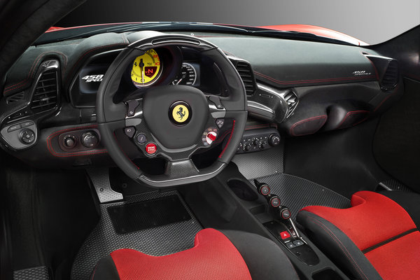 2014 Ferrari 458 speciale Interior