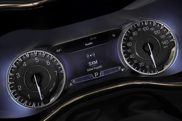 2015 Chrysler 200 Instrumentation