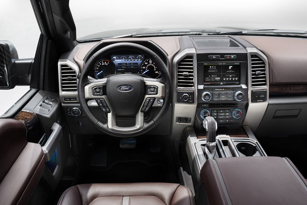 2015 Ford F-150 Crew Cab Interior