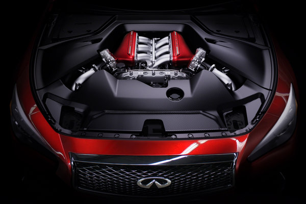 2014 Infiniti Q50 Eau Rouge Engine