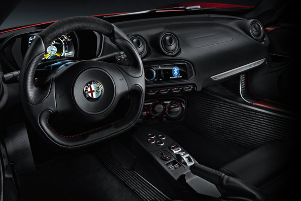 2015 Alfa Romeo 4C Interior