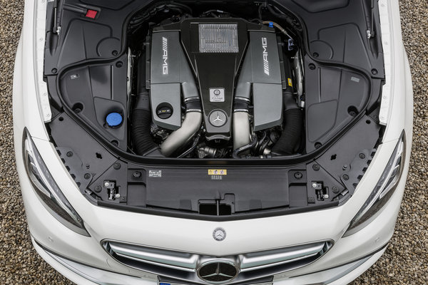 2015 Mercedes-Benz S-Class S63 AMG 4MATIC Coupe Engine