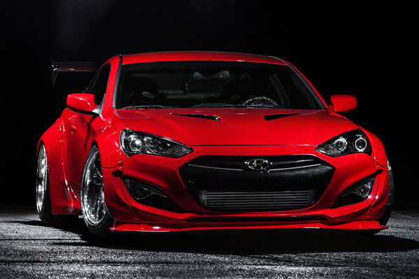 2014 Hyundai Genesis Coupe by Blood Type Racing