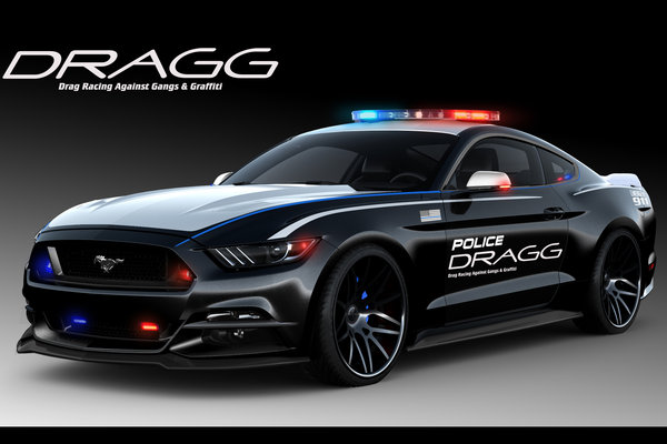 2015 Ford Mustang by Drag Racing Against Gangs & Graffiti Inc.