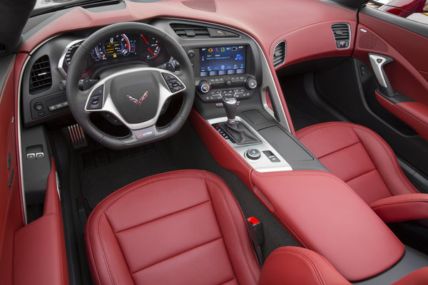 2016 Chevrolet Corvette Z06 Coupe Spice Red Interior