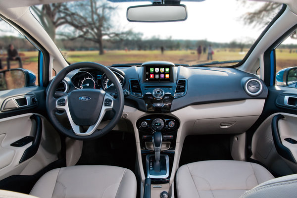 2017 Ford Fiesta 5d Interior