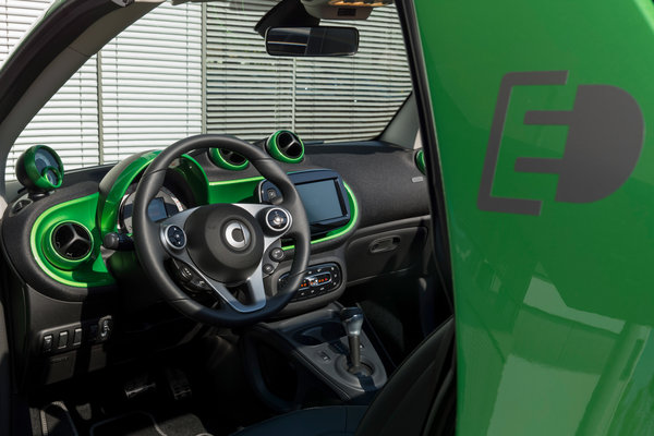 2017 Smart fortwo electric drive cabrio Interior