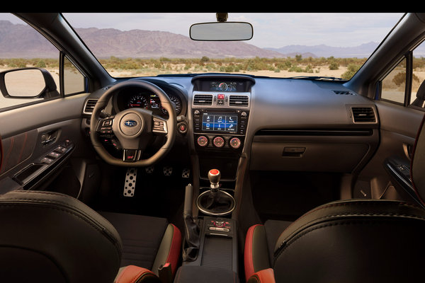 2018 Subaru WRX STi Interior