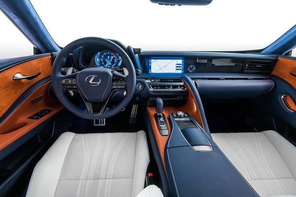 2018 Lexus LC Inspiration Series Interior